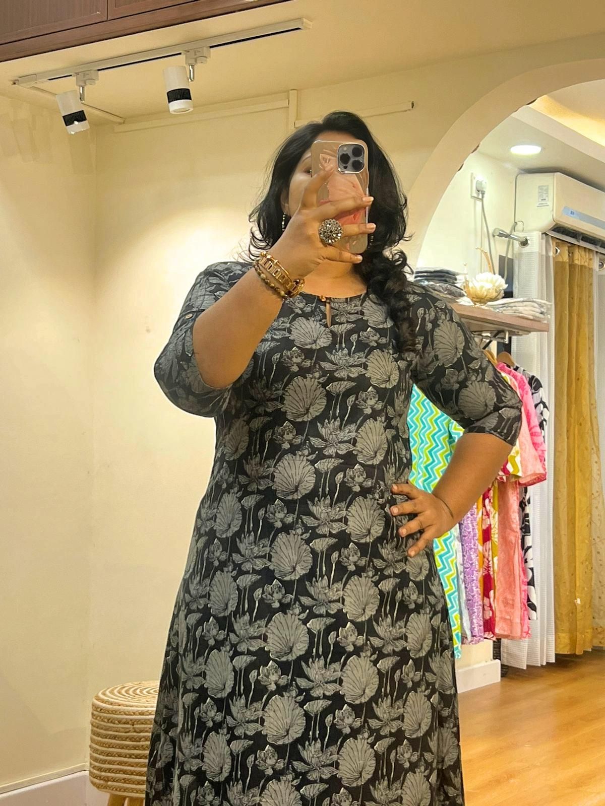 ALine CoOrd Set D Black
