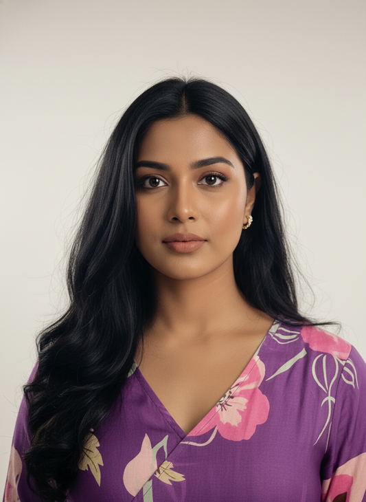 Long Tie Maxi Dress – Violet