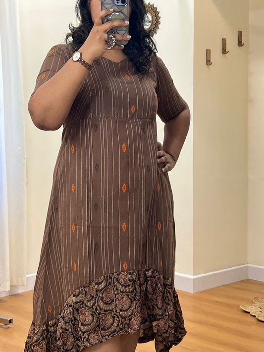 Up Down Dress - Brown