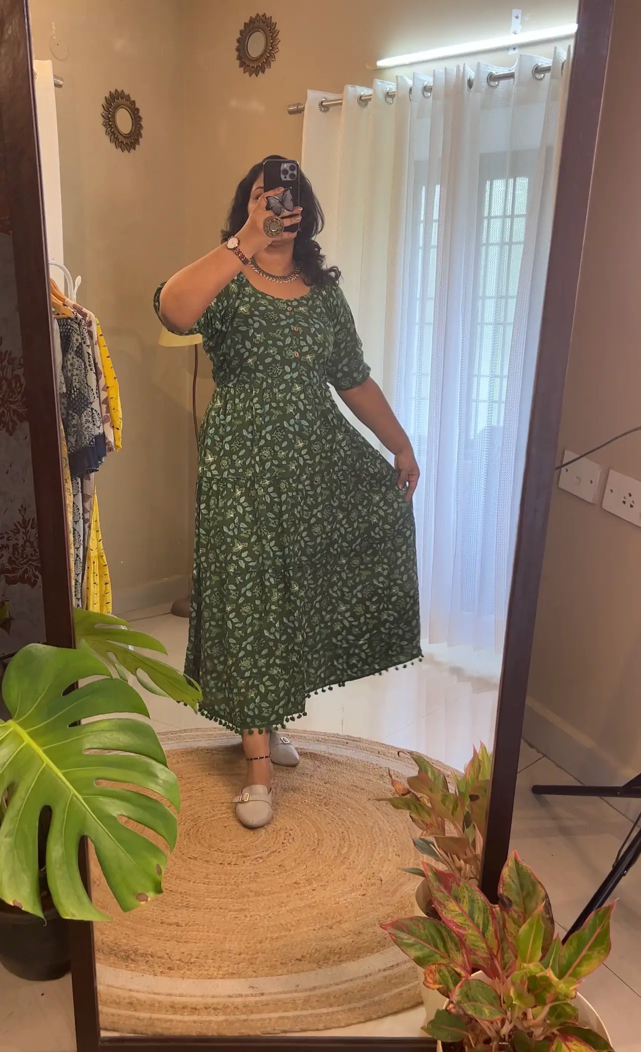 Green Long Dress