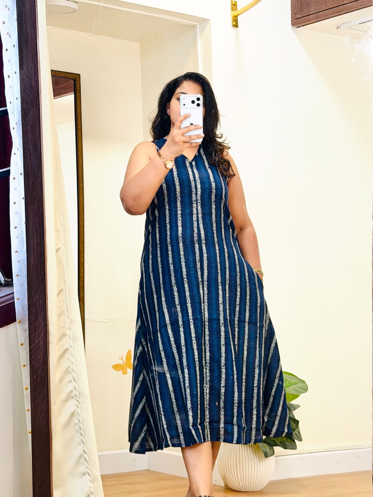 Sleeveless Backcross Blue