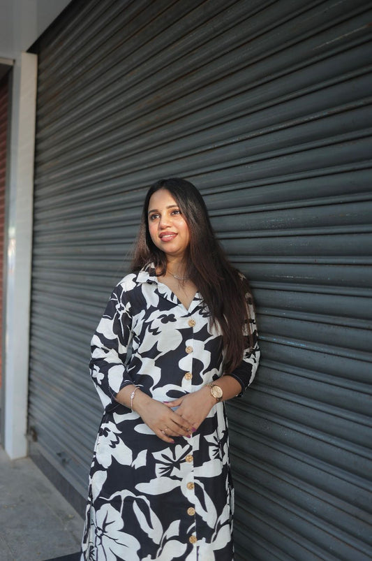 ALine CoOrd Set Black