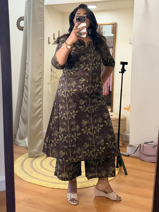 ALine CoOrd Brown v6
