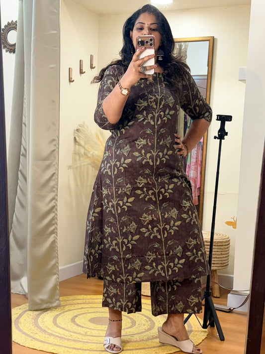 ALine CoOrd Brown v6