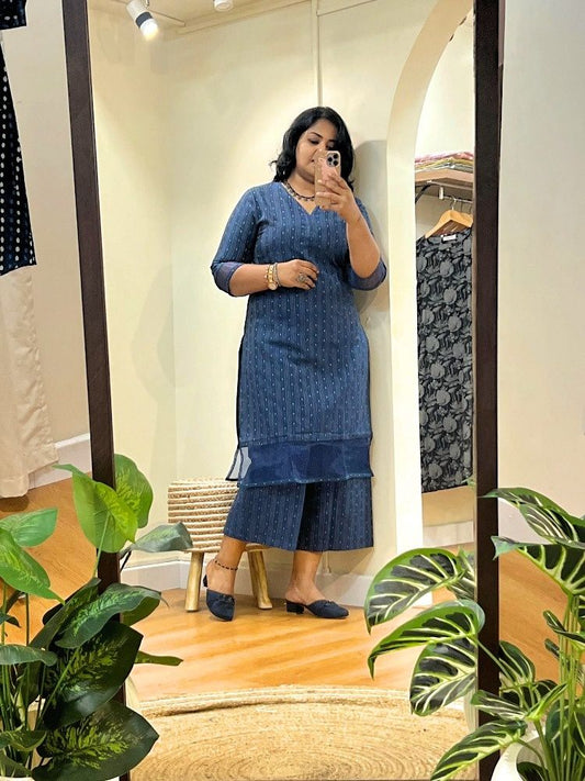 Blue Kalamkari CoOrd Set