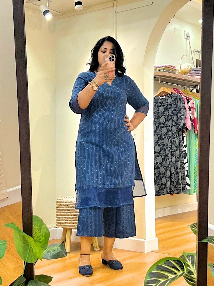 Blue Kalamkari CoOrd Set