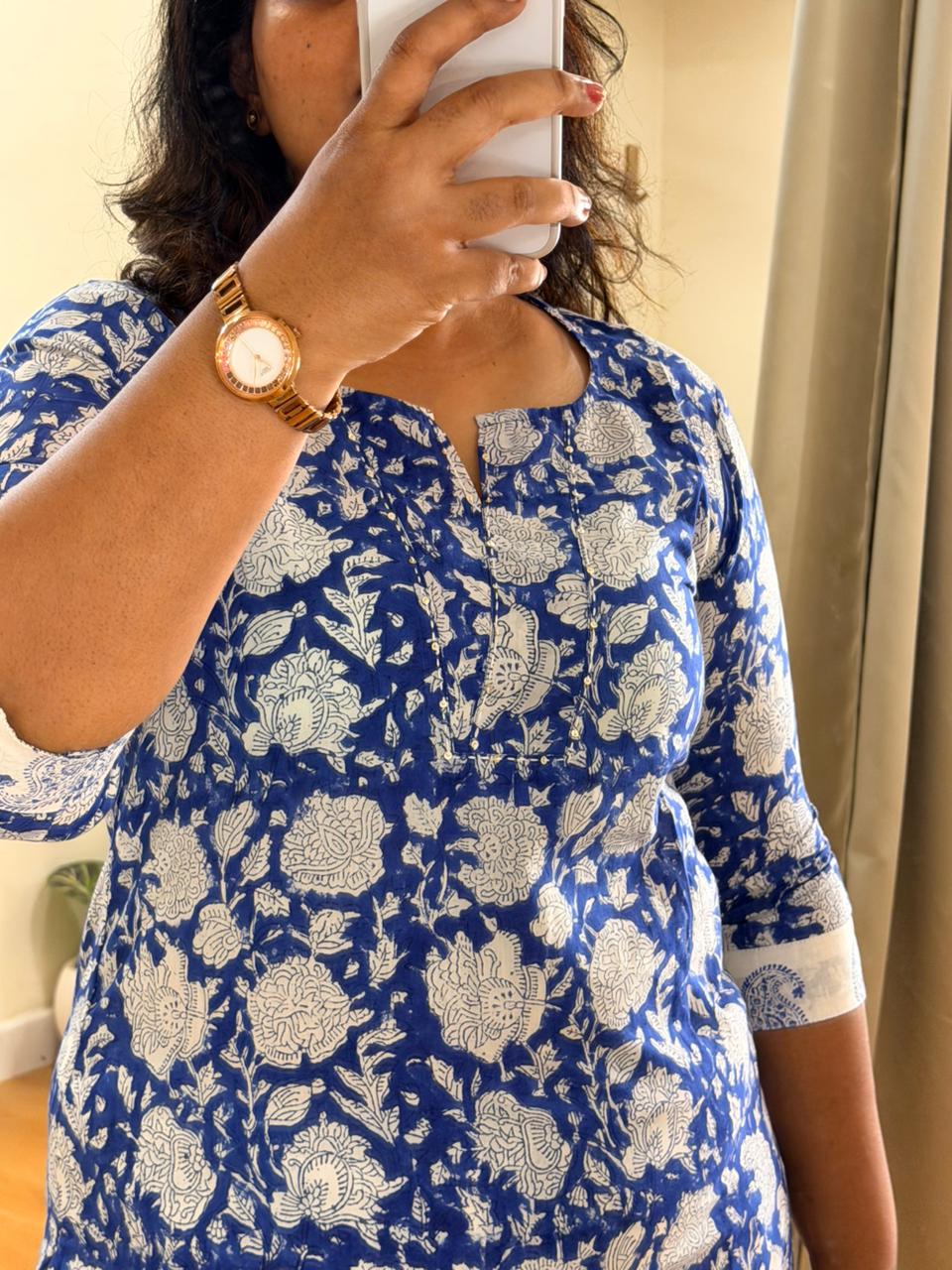 Handblock Set Blue