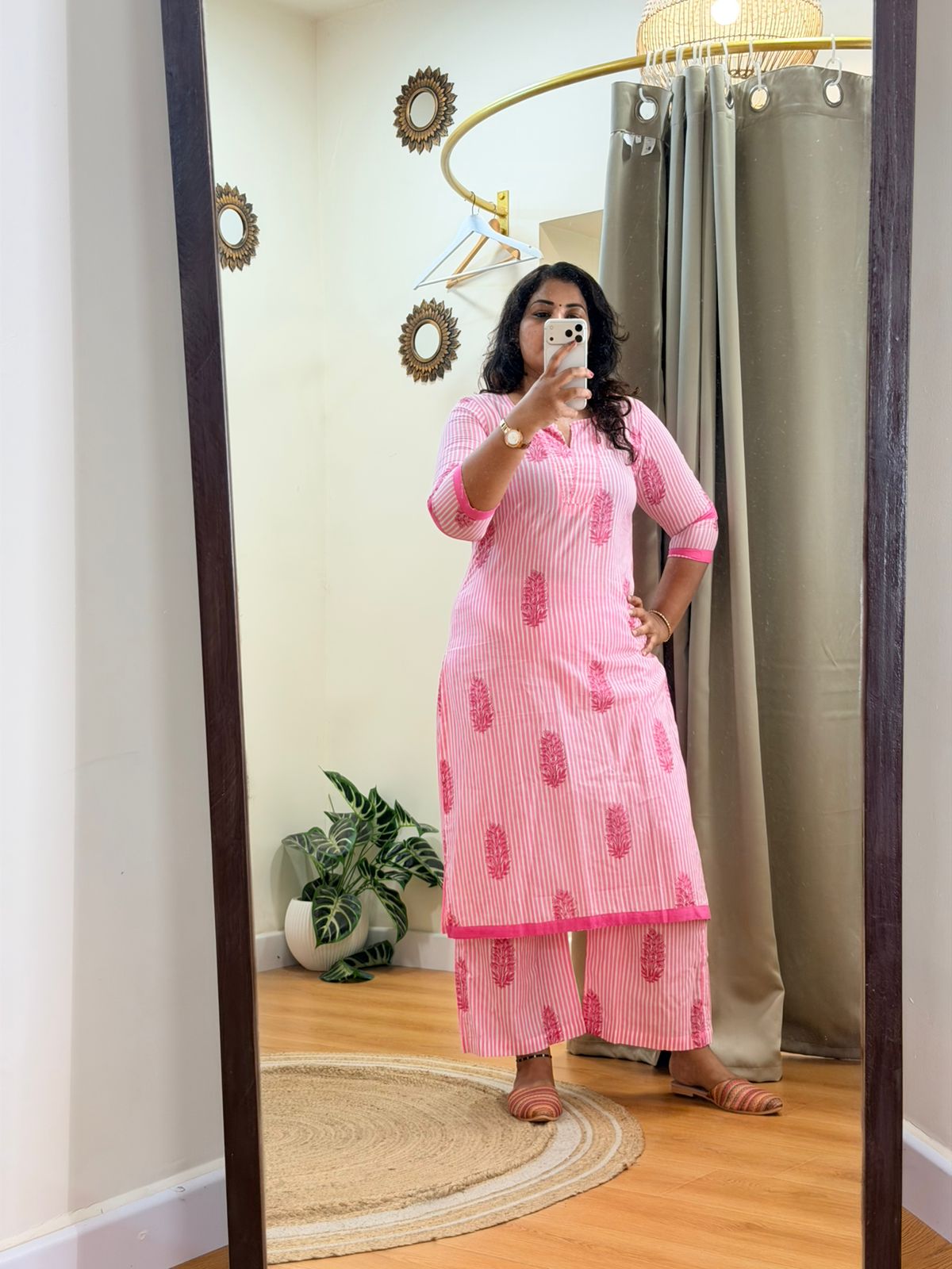 Handblock Set Pink