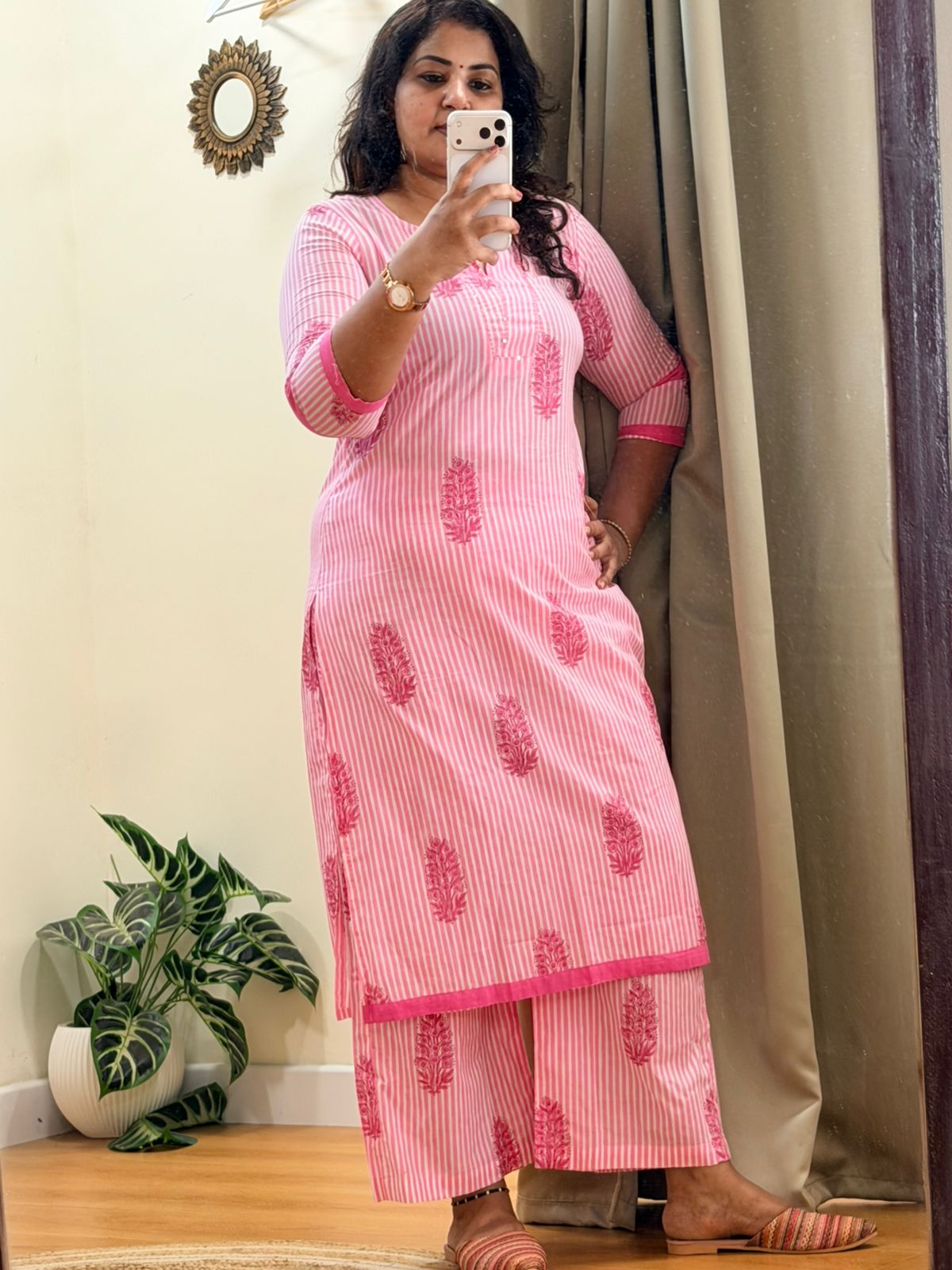 Handblock Set Pink