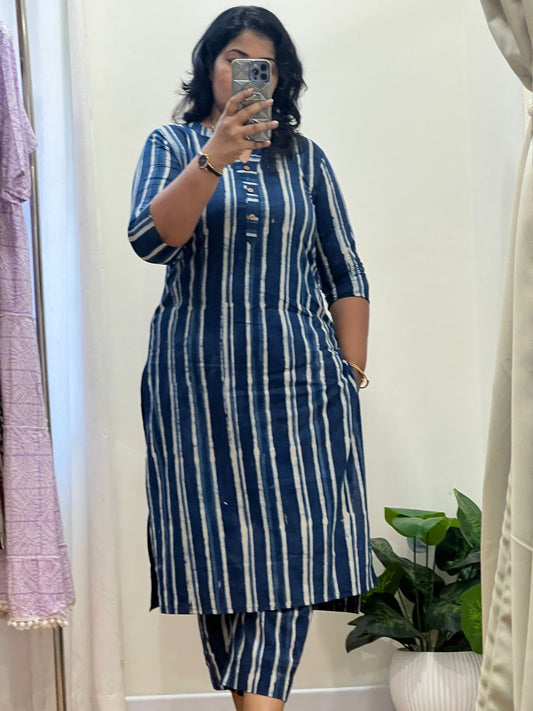 Office CoOrd Set Indigo