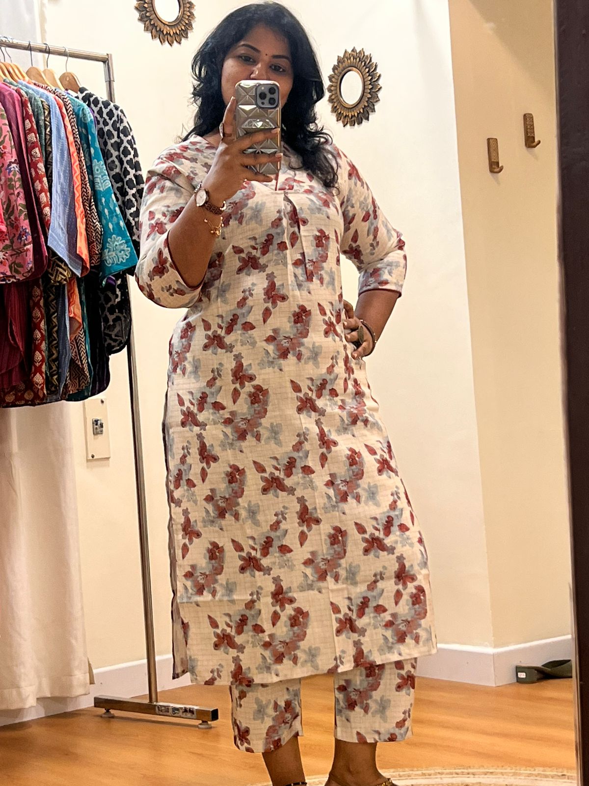 Linin CoOrd Set Red