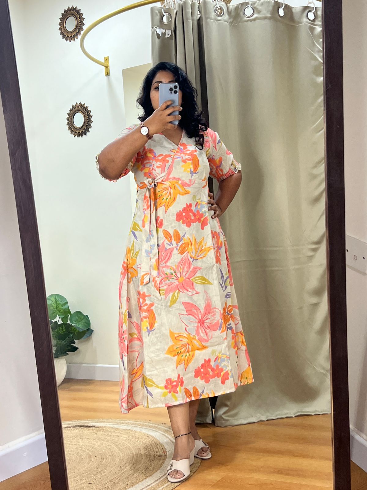 Long Tie Maxi Dress – White