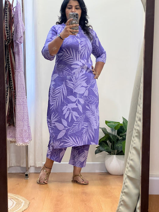 Office CoOrd Set Lilac