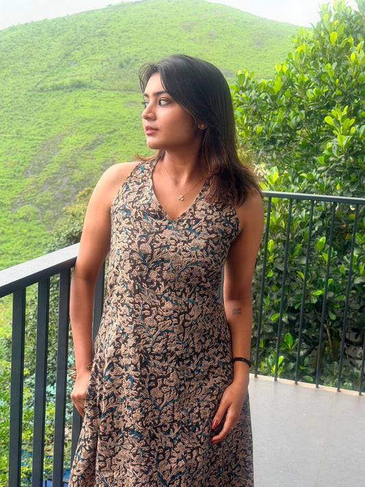 Sleeveless Backcross Kalamkari