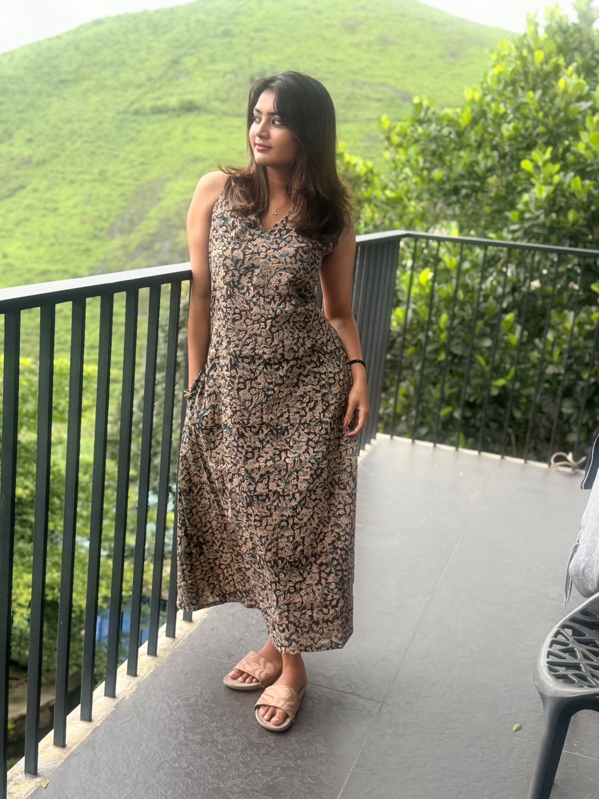 Sleeveless Backcross Kalamkari
