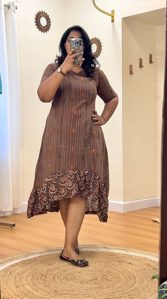 Up Down Dress - Brown
