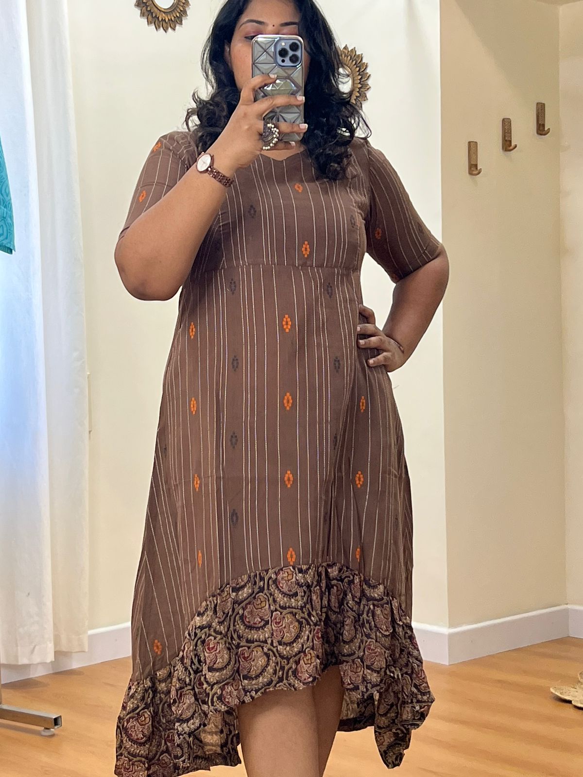 Up Down Dress - Brown