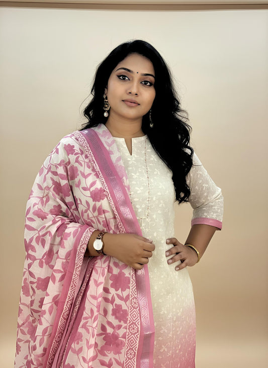 Dupatta Set Ombre