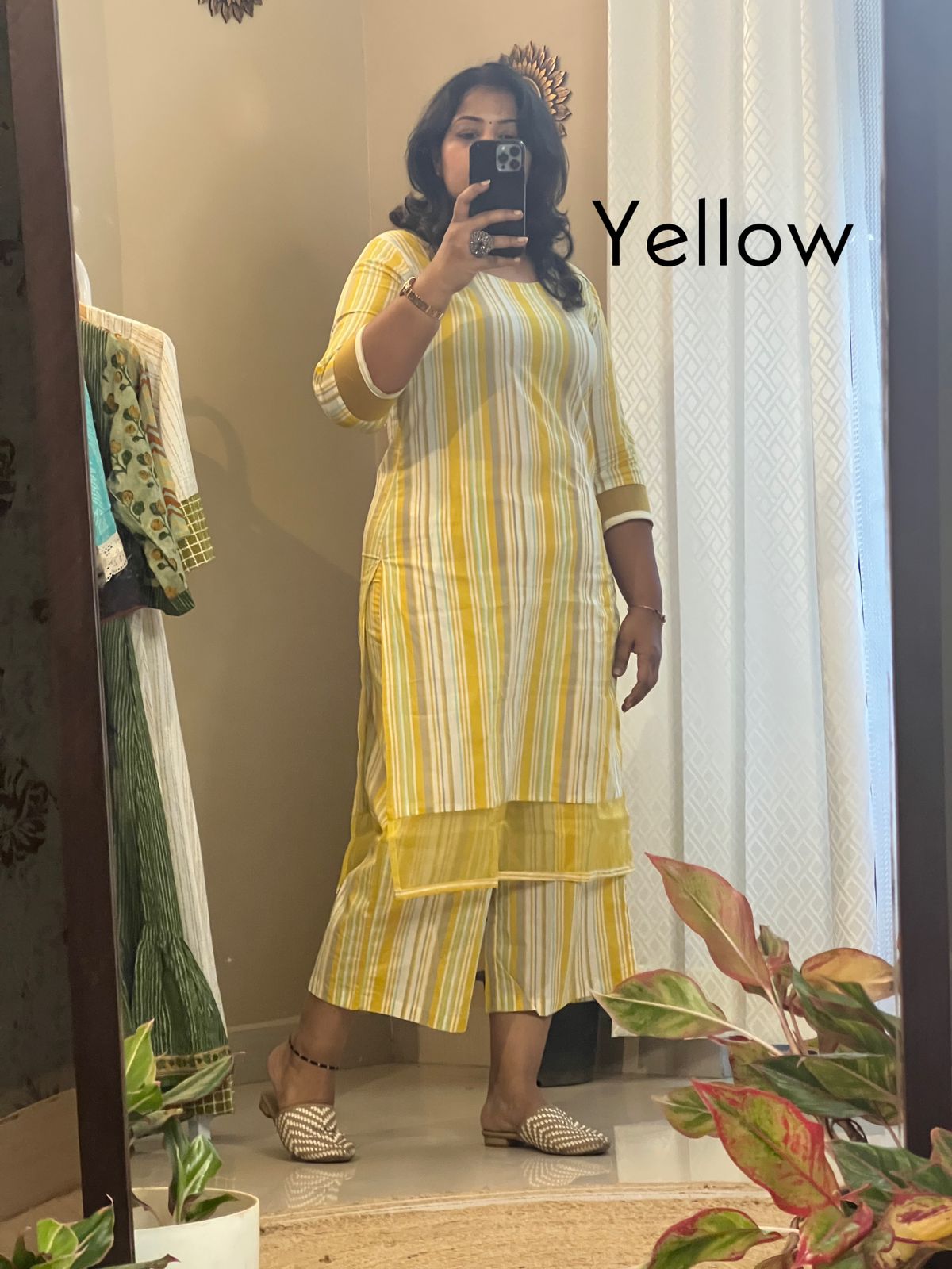 Yellow CoOrd Set for Women