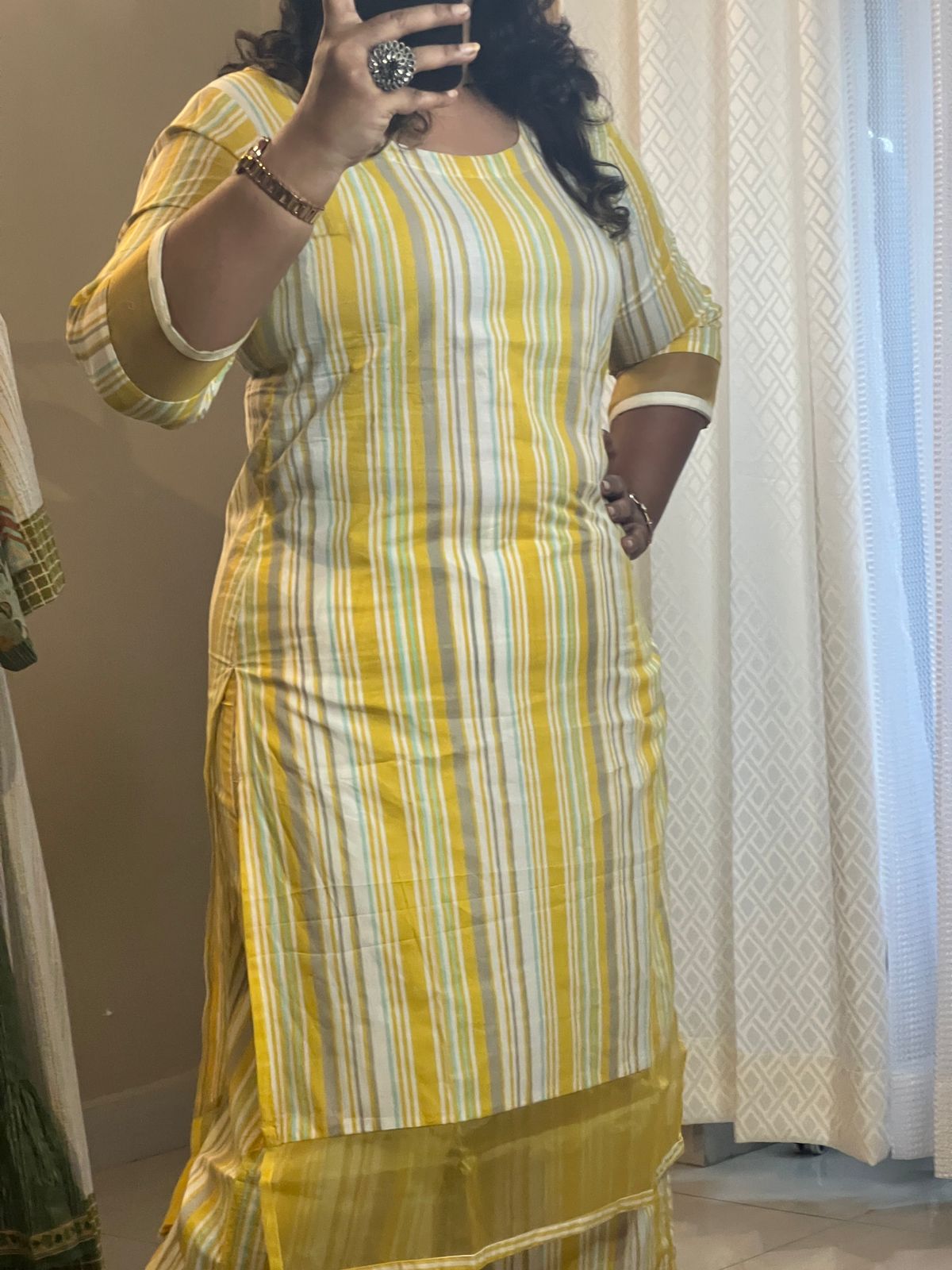 Yellow CoOrd Set for Women