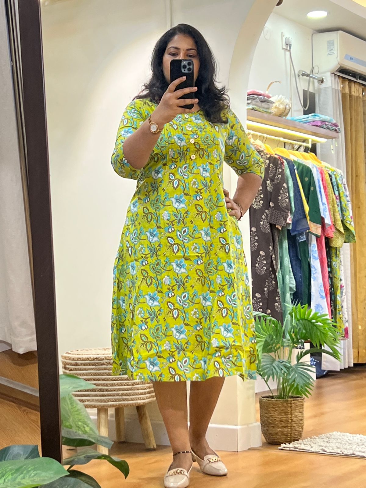 Pintuck CoOrd Set Green