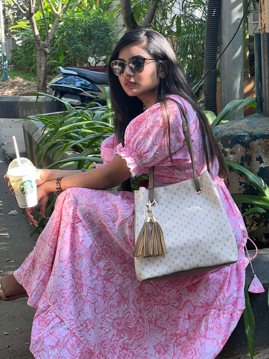Pink Long Dress