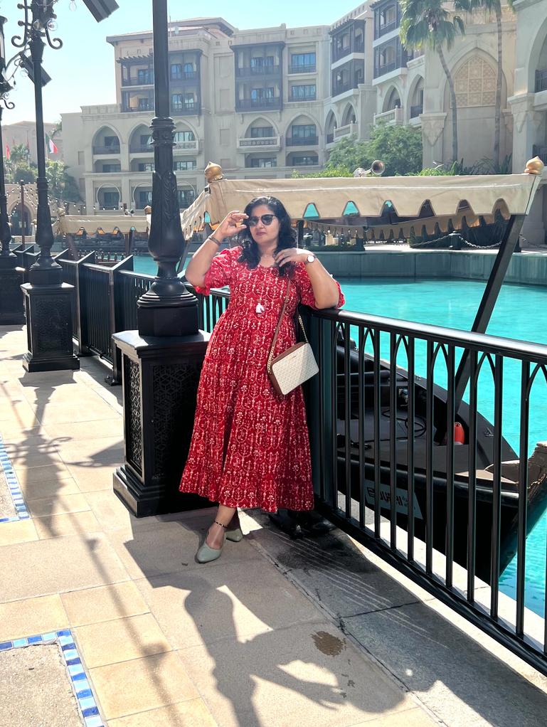 Red Long Dress