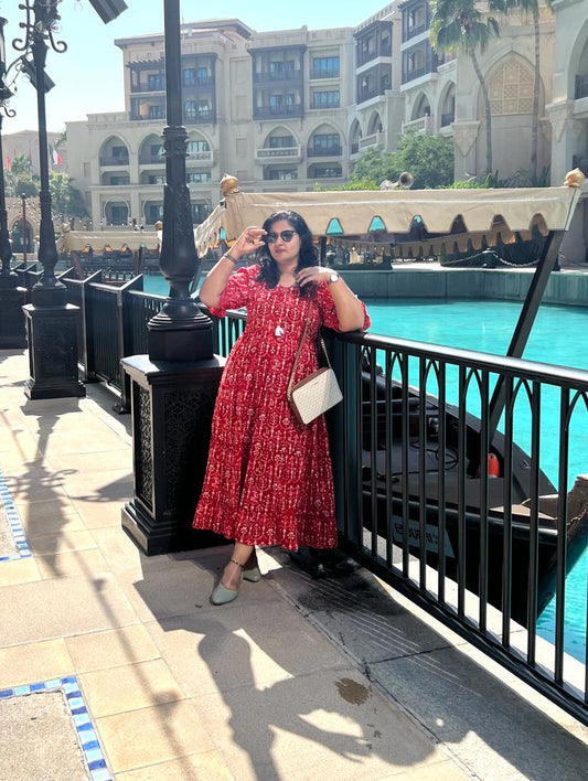 Red Long Dress
