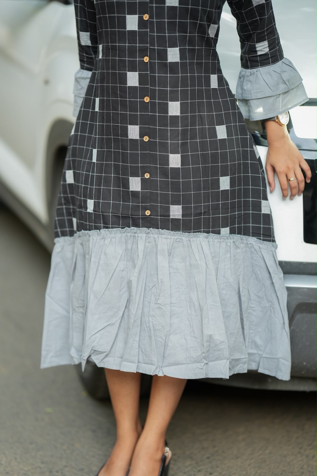 Up Down  Dress Black V2